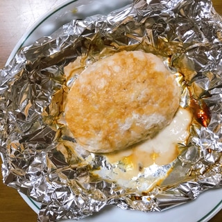 長芋と鶏の醤油ハンバーグ